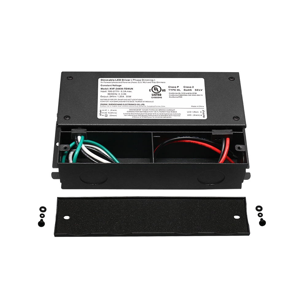 30W až 600W Triakov&yacute; stmievateľn&yacute; LED zdroj CV so spojovacou skrinkou