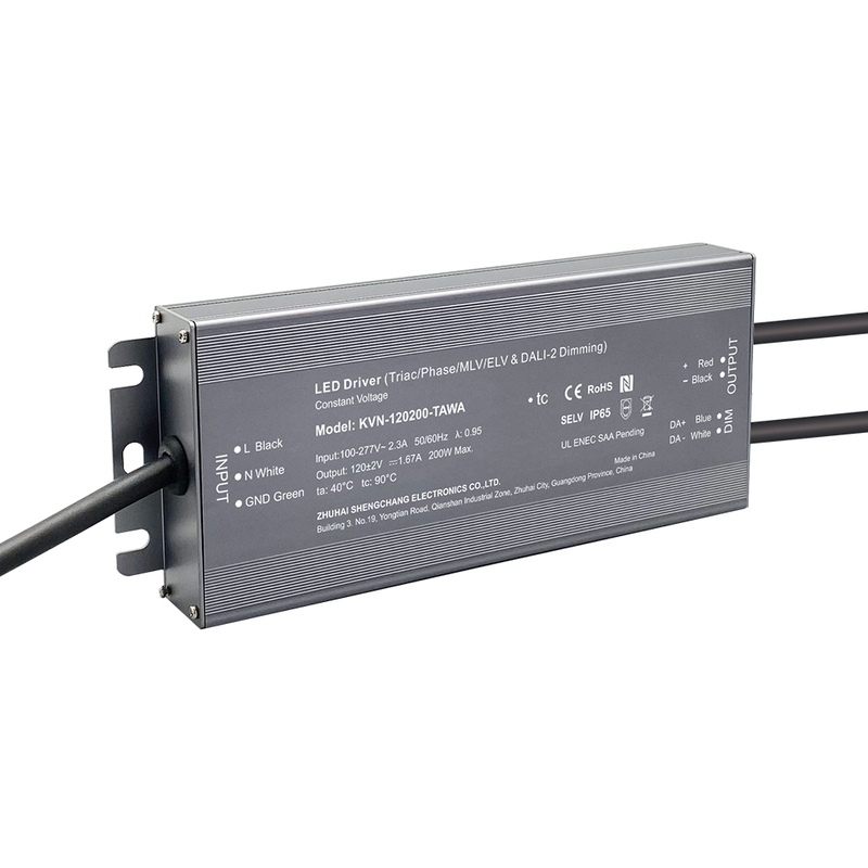 Alimentatore per strisce LED Triac DALI-2 da 150 W 200 W 400 W 600 W CV Illuminazione a LED da 120 Volt