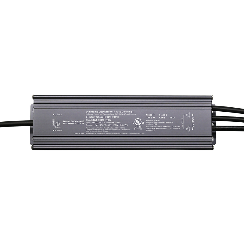 Klasse 2 180W 300W 96W 192W 288W 384W Triac Dimmable LED -Stromversorgung CV 110 VAC 120 VAC und höher