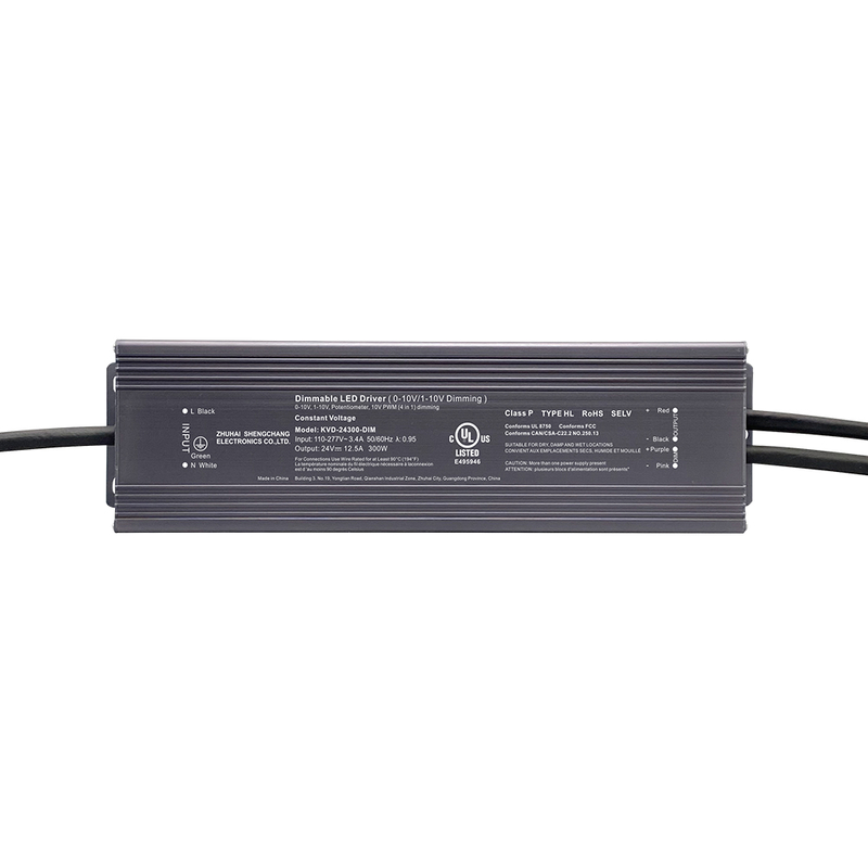 300W CV 0-10V Fuente de alimentación LED neglable para LED para LED