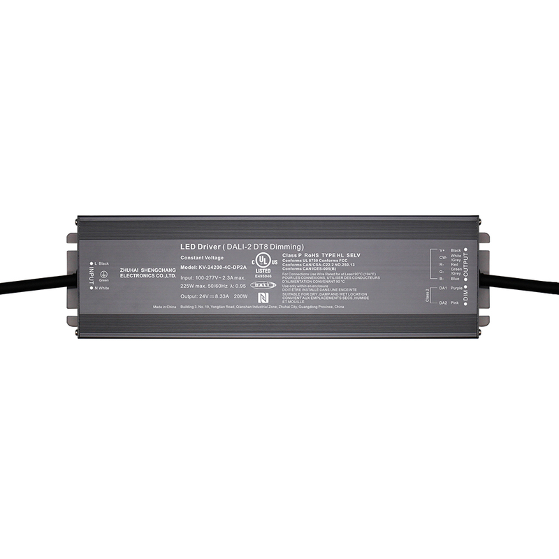 DP2 150W 200W CV RGB CW DALI-2 PUSH DIMMABLE LED-illesztőprogram 1 2 3 4 5 csatornák