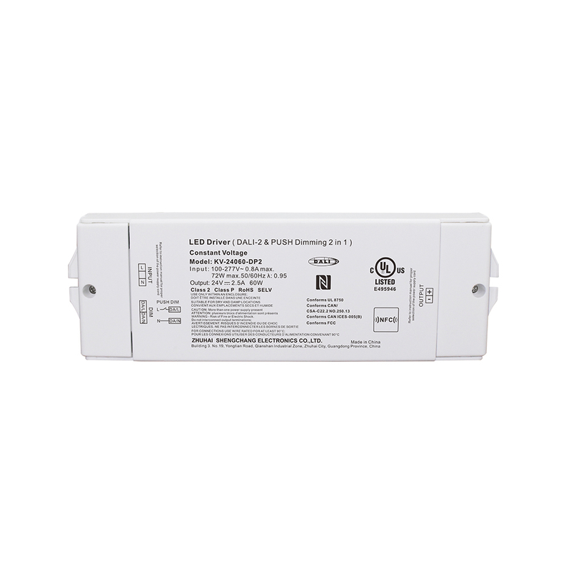DP2 60W 75W 90W CV DALI 2 Push LED draiver LED-lambi jaoks