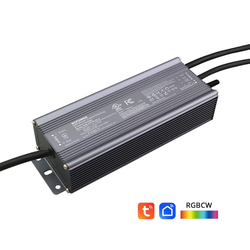96W 100W 120W CV RGB CW ZigBee Tuya Cuộc Sống Th&ocirc;ng Minh Ứng Dụng Điện &Aacute;p Kh&ocirc;ng Đổi Nguồn Điện 100-277V 100V 110V 120V 220V 230V 240V