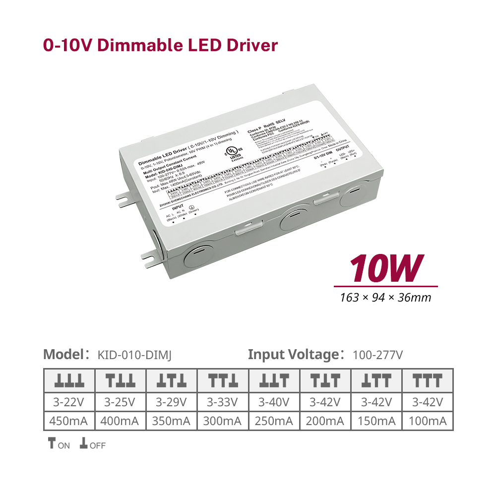 10W 20W 40W 60W 0-10V f&eacute;nyerőszab&aacute;lyz&oacute; &aacute;lland&oacute; &aacute;ram LED t&aacute;pegys&eacute;g 3V - 42V kimenet