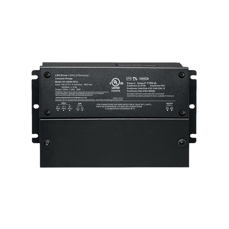 60W 75W 80W 90W 96W 100W 120W 150W 200W 300W Push DALI-2 Driver DALI per LED