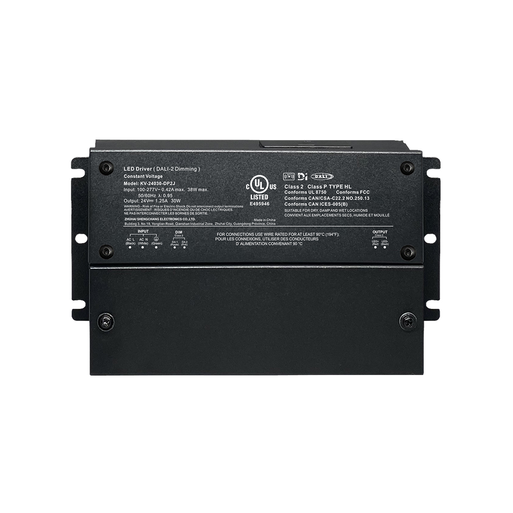 60W 75W 80W 90W 96W 100W 120W 150W 200W 300W Push DALI-2 Driver DALI per LED