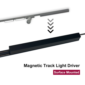 96W 100W 150W 200W Magnetische spoorverlichtingskoppen H Type Rail Triac 0-10V Dimable LED-driver 24V 48V DC