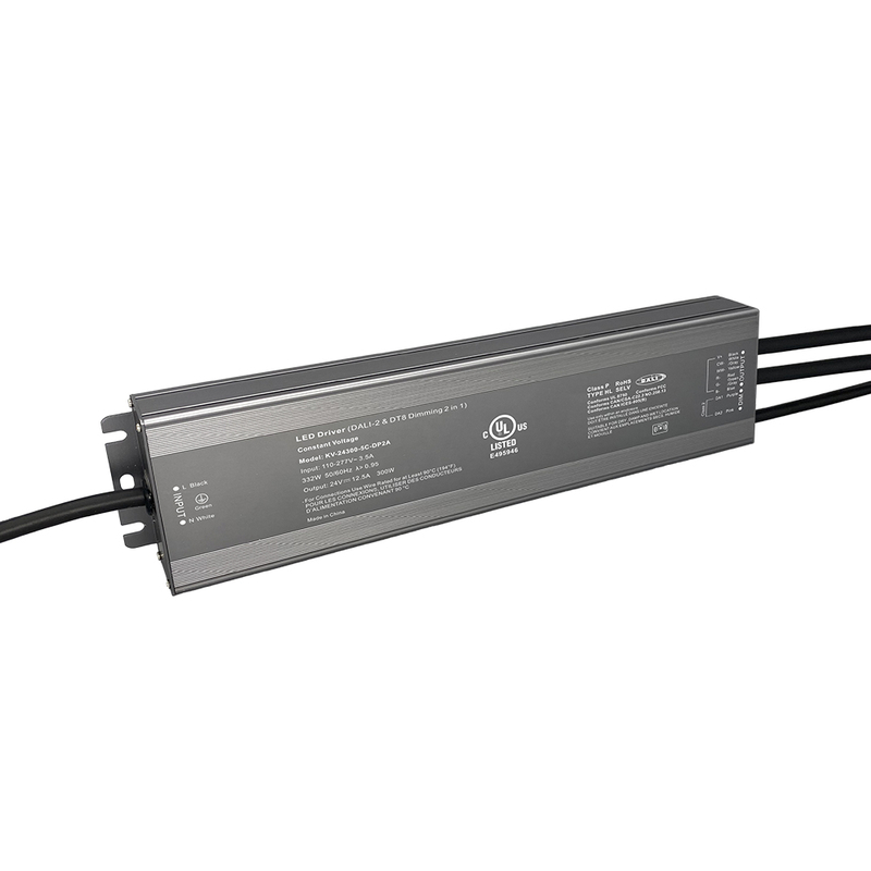 DP2 300W CV RGB CW DALI 2 Push Dimmable LED драйвери 12Vdc 24Vdc 36Vdc 48Vdc