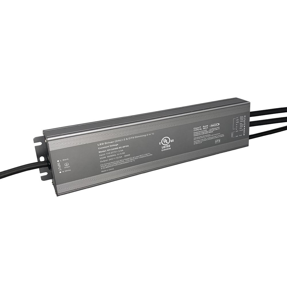 DP2 300W CV RGB CW DALI 2 Push Dimmable LED драйвери 12Vdc 24Vdc 36Vdc 48Vdc