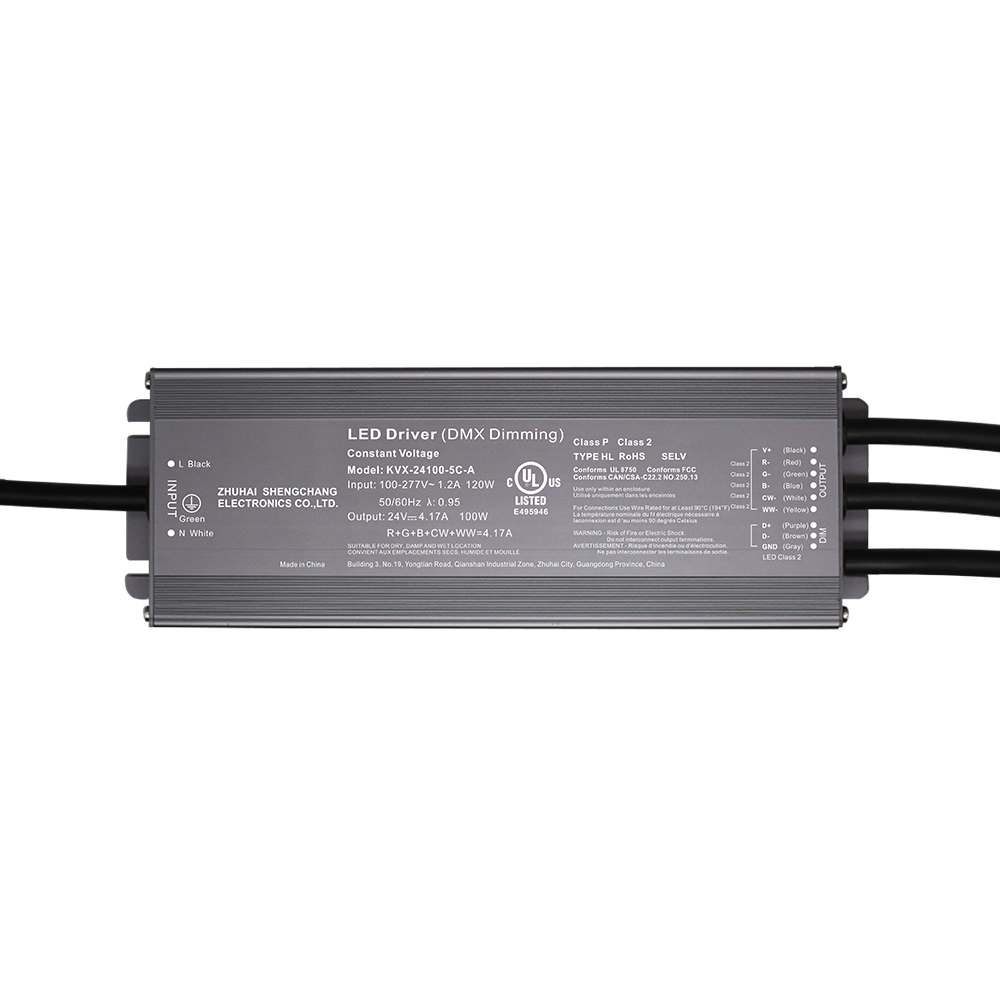 80 Вт 96 Вт 100 Вт 120 Вт класс 2 CV RGB CW DMX светодиодный драйвер 1, 2, 3, 4, 5 каналов