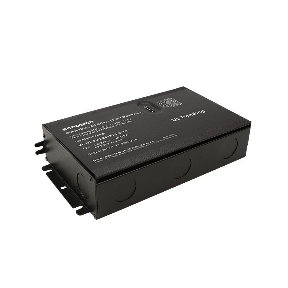 Driver LED dimmerabile a tensione costante 60W 80W 96W 120W 150W 192W 200W 288W 300W CV TRIAC 0-10V 5CCT di illuminazione a LED