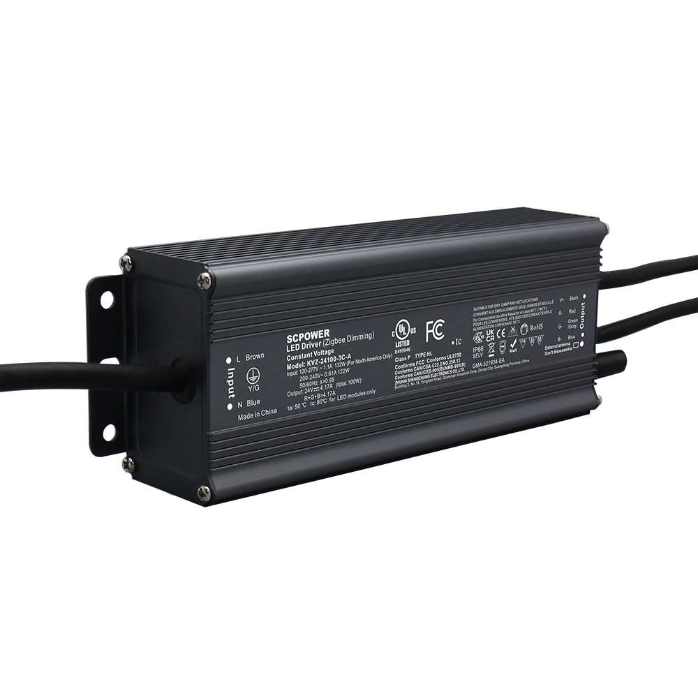 96W 100W 120W CV RGB CW ZigBee Tuya Cuộc Sống Th&ocirc;ng Minh Ứng Dụng Điện &Aacute;p Kh&ocirc;ng Đổi Nguồn Điện 100-277V 100V 110V 120V 220V 230V 240V