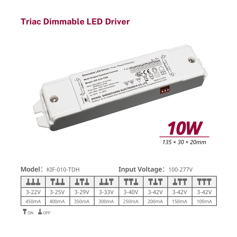 10 20 40 Fuente de alimentaci&oacute;n LED de atenuaci&oacute;n Triac CC de 60 vatios 220 230 240 voltios