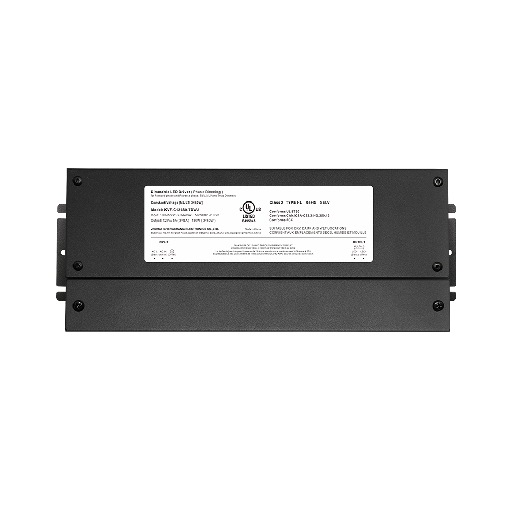 180W 192W 288W 300W 384W Triac Dimmable Class 2 izlazno LED napajanje CV s razvodnom kutijom