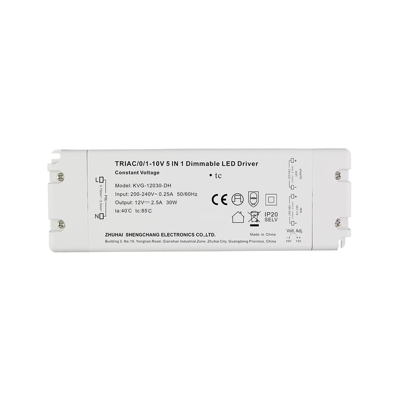 30 ワット トライアック 0 ～ 10V 調光可能 LED ドライバ CV 高電圧