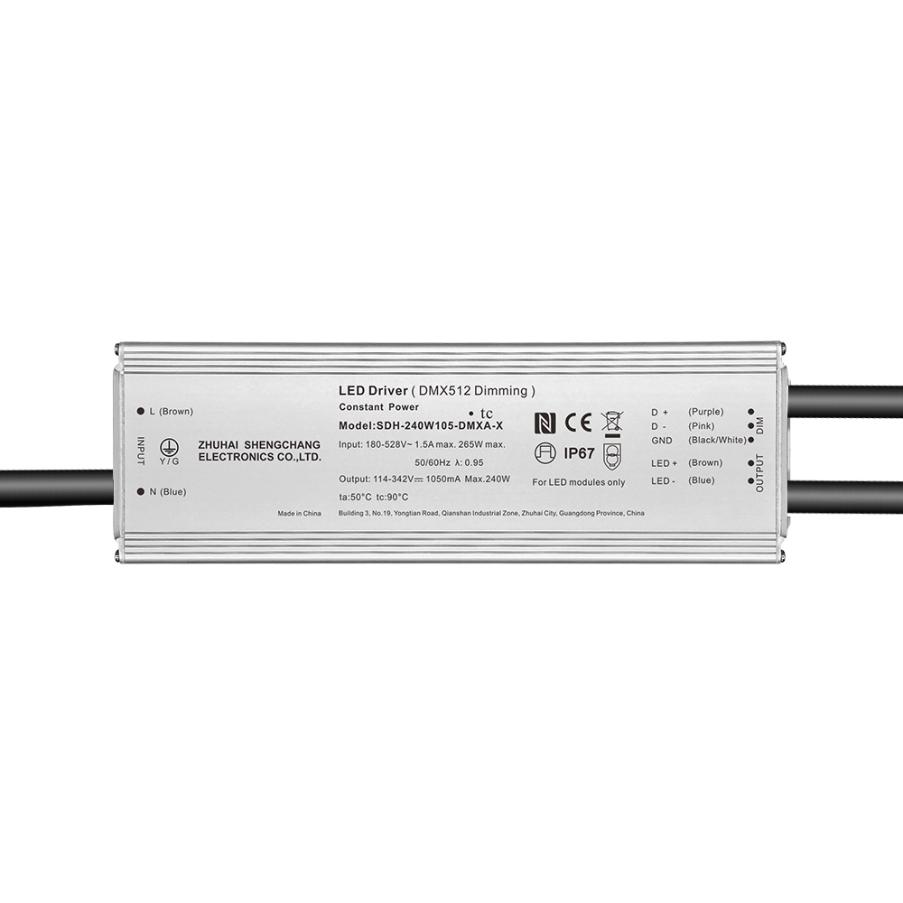 Pilote de LED isol&eacute; DMX 100W 150W 200W 240W 320W 480W 600W 800W 220-480V AC