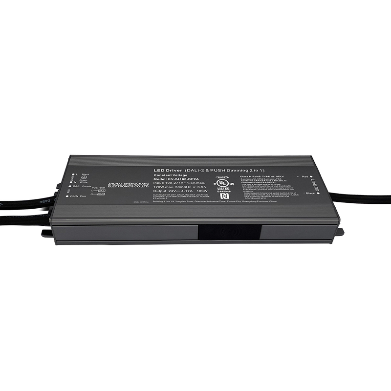 60W 75W 80W 96W 100W 120W 150W 200W Push DALI 2 LED Driver Waterproof 12V 24V 36V 48V