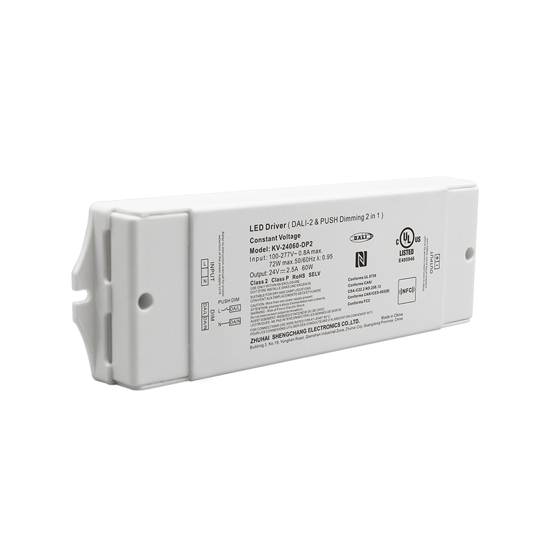 DP2 60W 75W 90W CV DALI 2 Push LED draiver LED-lambi jaoks