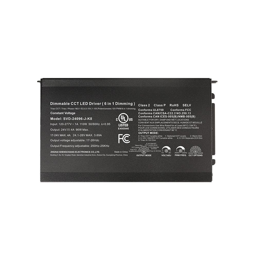 30W 60W 80W 96W 120W 150W 192W 200W 288W 300W 500W 600W CV Warm-Dim CCT ON/OFF CCT Triac 0-10V หรี่แสงได้ Driver