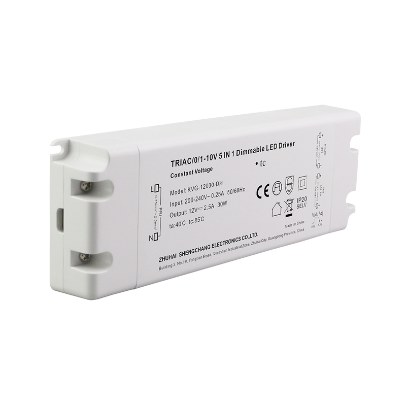 30 ワット トライアック 0 ～ 10V 調光可能 LED ドライバ CV 高電圧