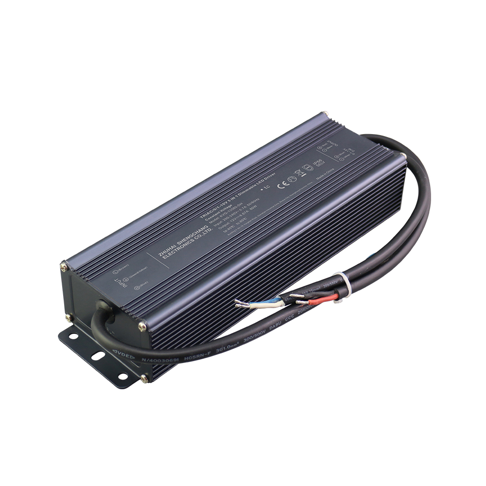 80 100 120 وات ترياك 0-10 فولت السيرة الذاتية لمحرك LED القابل للتعتيم لمصابيح LED