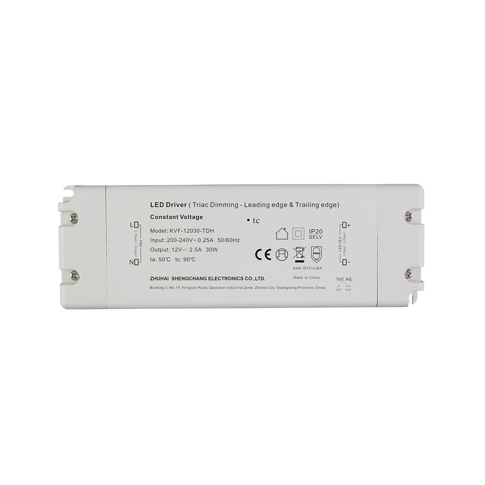 30 Watt CV Triac Dimmable LED nga Suplay ti Kuriente Nangato a boltahe