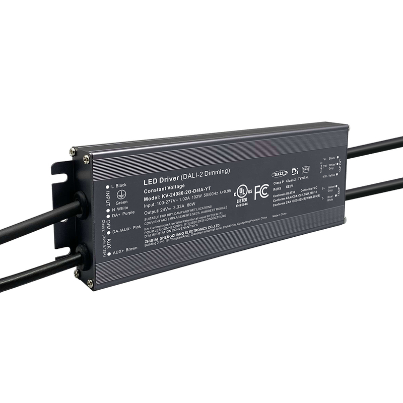 D4P 80 96 100 120 wat CV Push DALI-2 D4i Sterowniki DALI DT8 lub DT6 CCT tryb adresowy Temperatura barwowa