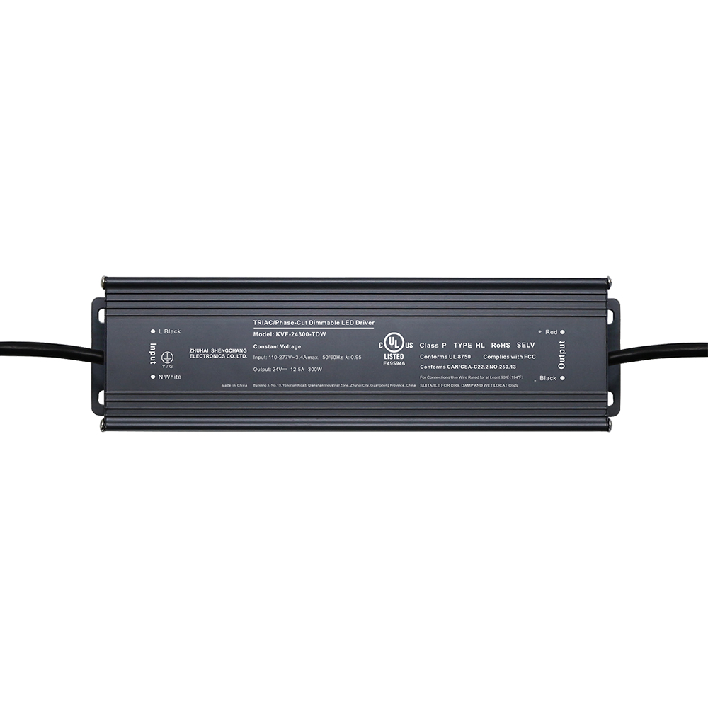 300W Triac LED napajanje s mogućnošću prigušivanja CV 100vac do 277vac