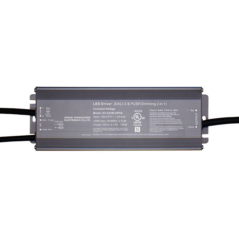 60W 75W 80W 96W 100W 120W 150W 200W Push DALI 2 LED -ohjain Vedenpit&auml;v&auml; 12V 24V 36V 48V