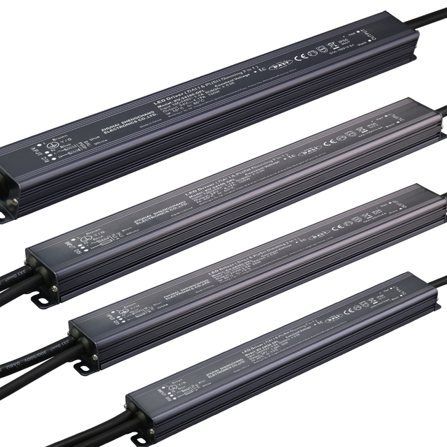 DP2 30W 36W 60W 96W 100W 150W CV Push DALI 2 Dimmable LED Driver Linear Aluminum