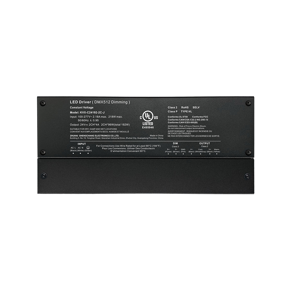300W শ্ৰেণী 2 CV ডিমিং CW RGB RGBW RGBCW DMX ডিমেবল LED ড্ৰাইভাৰ 1 2 3 4 5 চেনেল