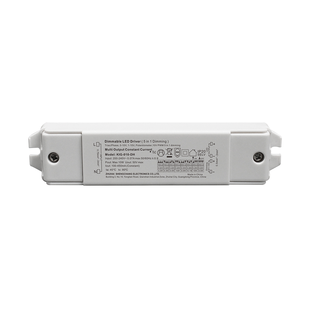 10 20 40 60 Watt CC Triac 0-10V Igereranya LED Umushoferi 220 230 240 Volt