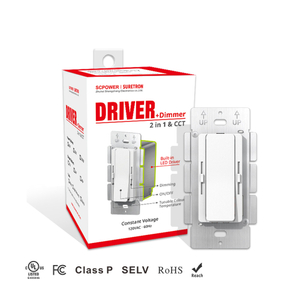 60W 96W 120W 160W CV 2CH Dimming CCT Driver + Lysd&aelig;mper 2 i 1 af Led-belysning