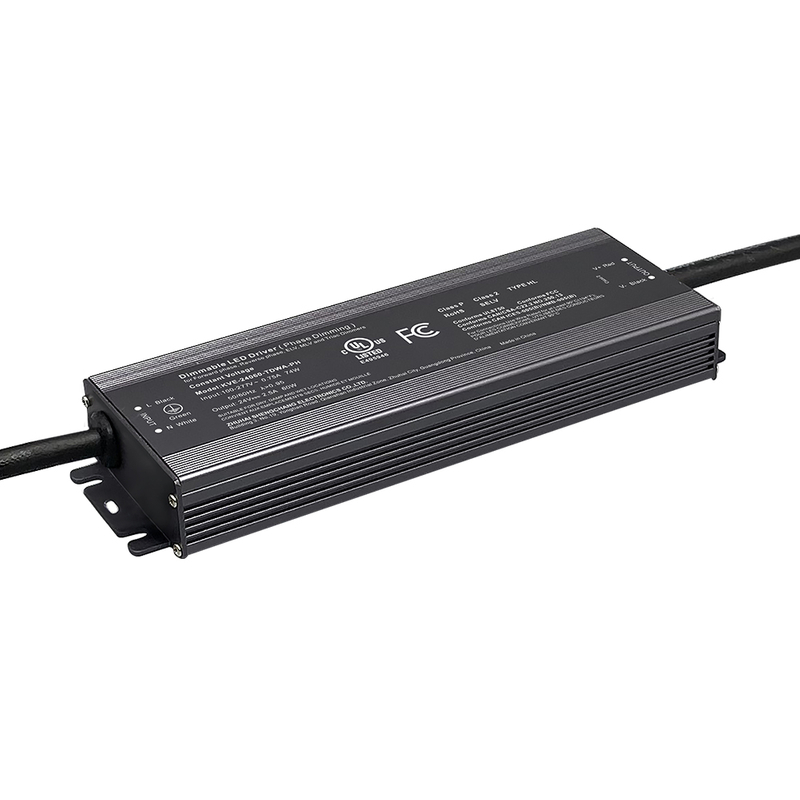 30W 60W 80W 96W 100W 120W 150W 200W 300W Triac-d&aelig;mpbare LED-str&oslash;mforsyninger CV 12V 24V 36V 48V DC-udgang