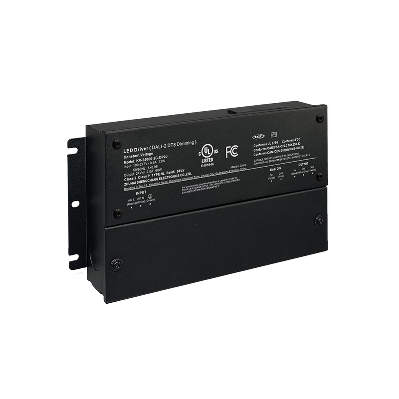 DP2 60W 75W CV CCT DALI-2 Push Dimming LED Driver na may Junction Box