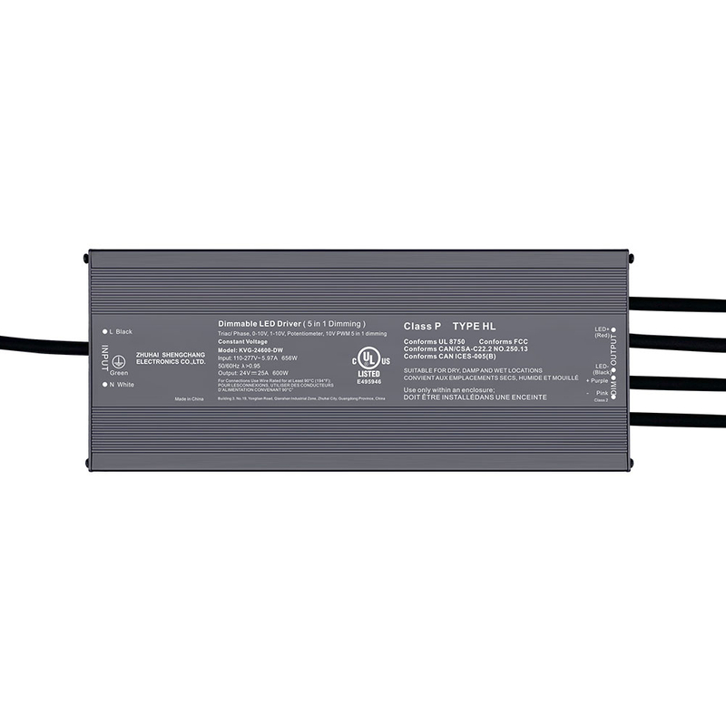 500W 600W TRIAC 0-10V Tiománaí LED DIMMABLE CV 100VOLT 110VOLT 120VOLT 277VOLT