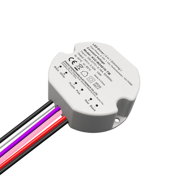 10W 3V-42V 100MA-450ma Kružni plastični Triac 0-10V prigušiva struja vozača konstantna struja