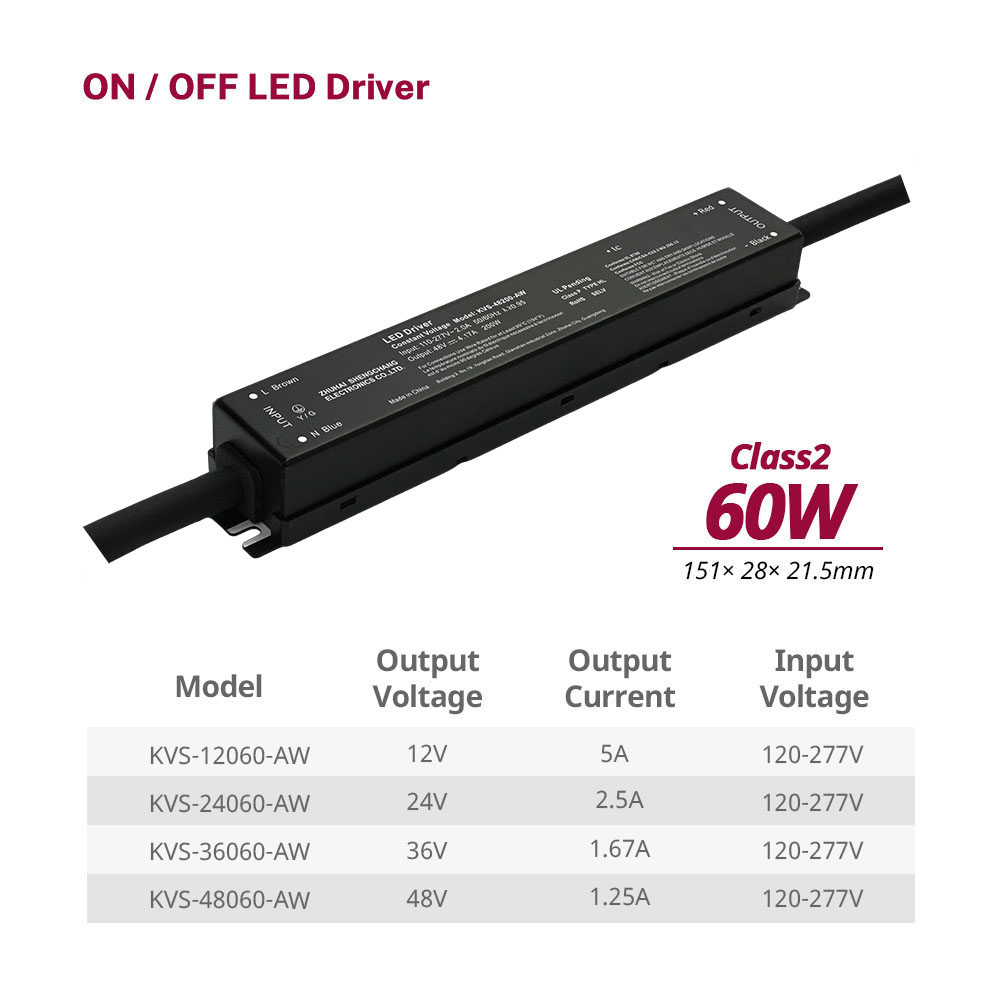 60W 80W 96W 100W 120W 150W 192W 288W 200W 300W 定電圧 IP66 スイッチング電源 47-63Hz 湿式 LED ドライバーライト