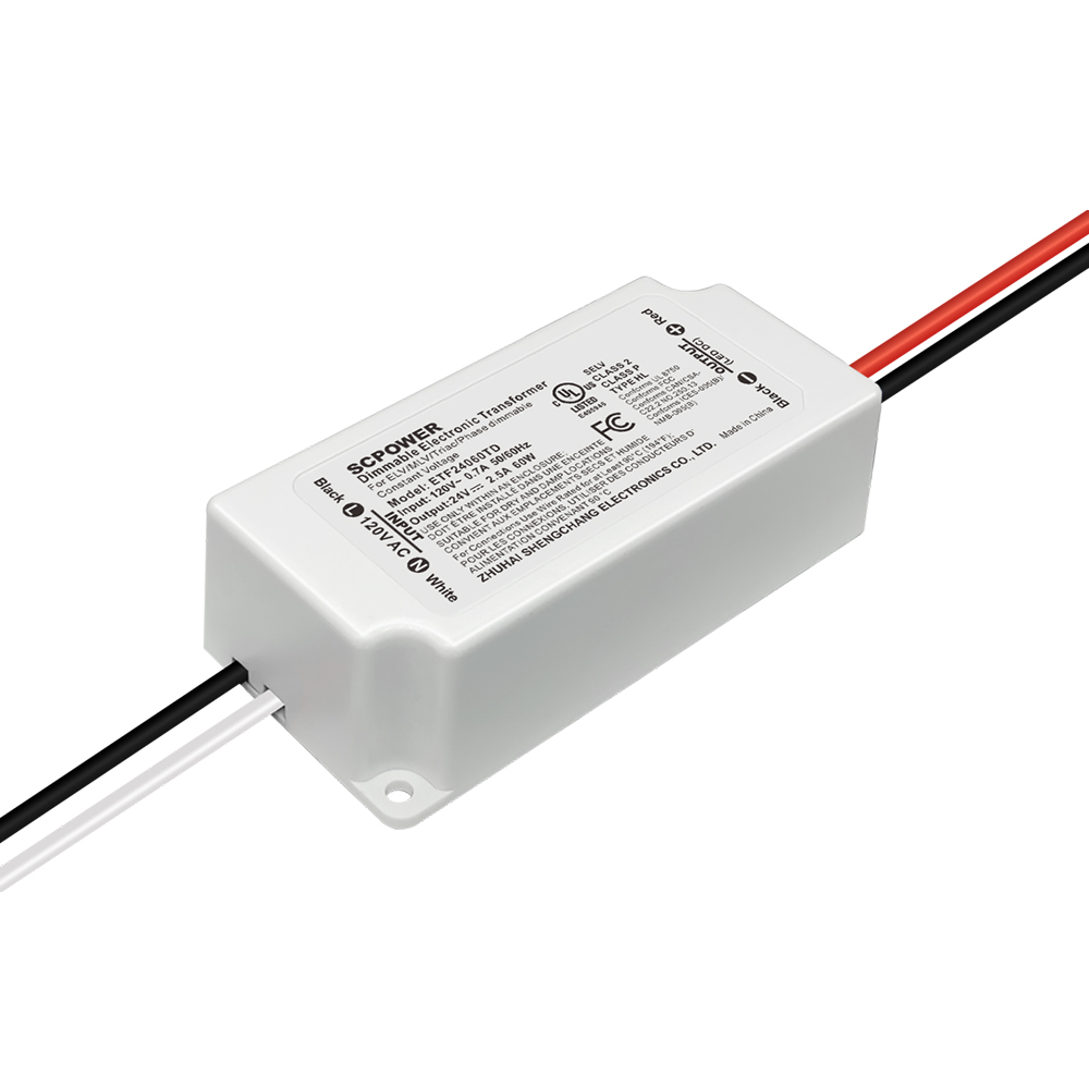 60W 96W التيرستورات عكس الضوء محول الجهد المنخفض 12 24 فولت أضواء LED