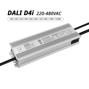 100W 150W 200W 240W 320W 400W 500W 600W 720W 800W 1200W DALI-2 D4i neizolirani LED drajver 220-480VAC