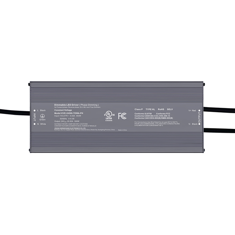 500W 600W Dim to Warm Triac Prigušiva napajanja CV 12V 24V 36V 48V DC izlaz