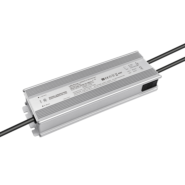 Pilote LED &eacute;tanche DMX IP67, 100W, 150W, 200W, 240W, 320W, 480W, 720W, 18V-422V DC, 120-277V AC