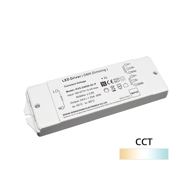 30W Clasa 2 CV CCT DMX512 LED de tensiune constantă LED LED LED DMX
