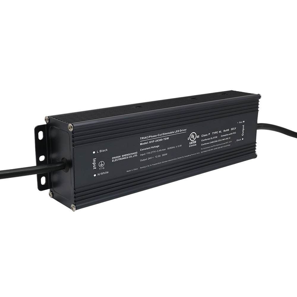 300W Triac LED napajanje s mogućnošću prigušivanja CV 100vac do 277vac
