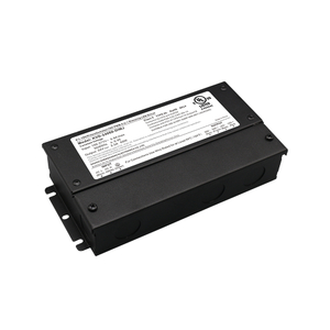Nuo 30 W iki 600 W CV 0 - 10 V reguliuojamas šviesos diodų maitinimo šaltinis su jungties dėžute