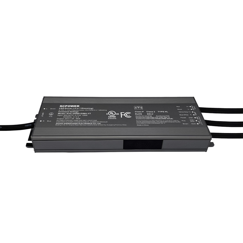 60W 96W 100W 120W 0-10V szab&aacute;lyozhat&oacute; &aacute;lland&oacute; fesz&uuml;lts&eacute;g LED-meghajt&oacute; 200V -347V AC