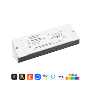 60W RGB CW 1 - 5 channels ble dimmable tuya silvair wiz casambi led ไดรเวอร์ cv 12v 24v 36v 48v dc