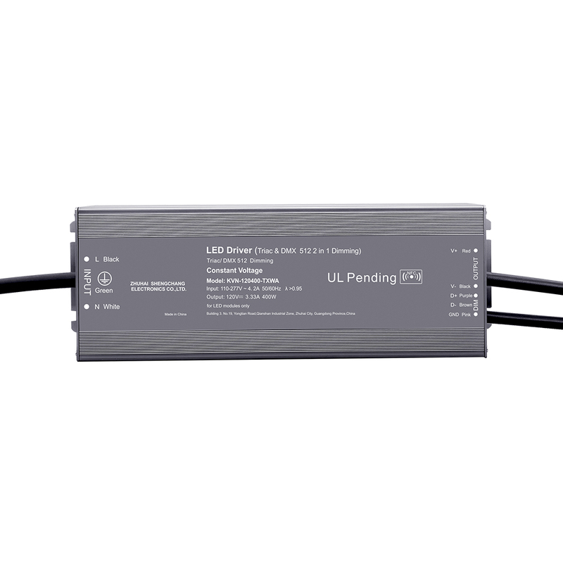 150W 200W 400W 600W CV Triac DMX 512 LED szalagos t&aacute;pegys&eacute;g 120 VDC 1,25 5 Amperes LED l&aacute;mp&aacute;khoz