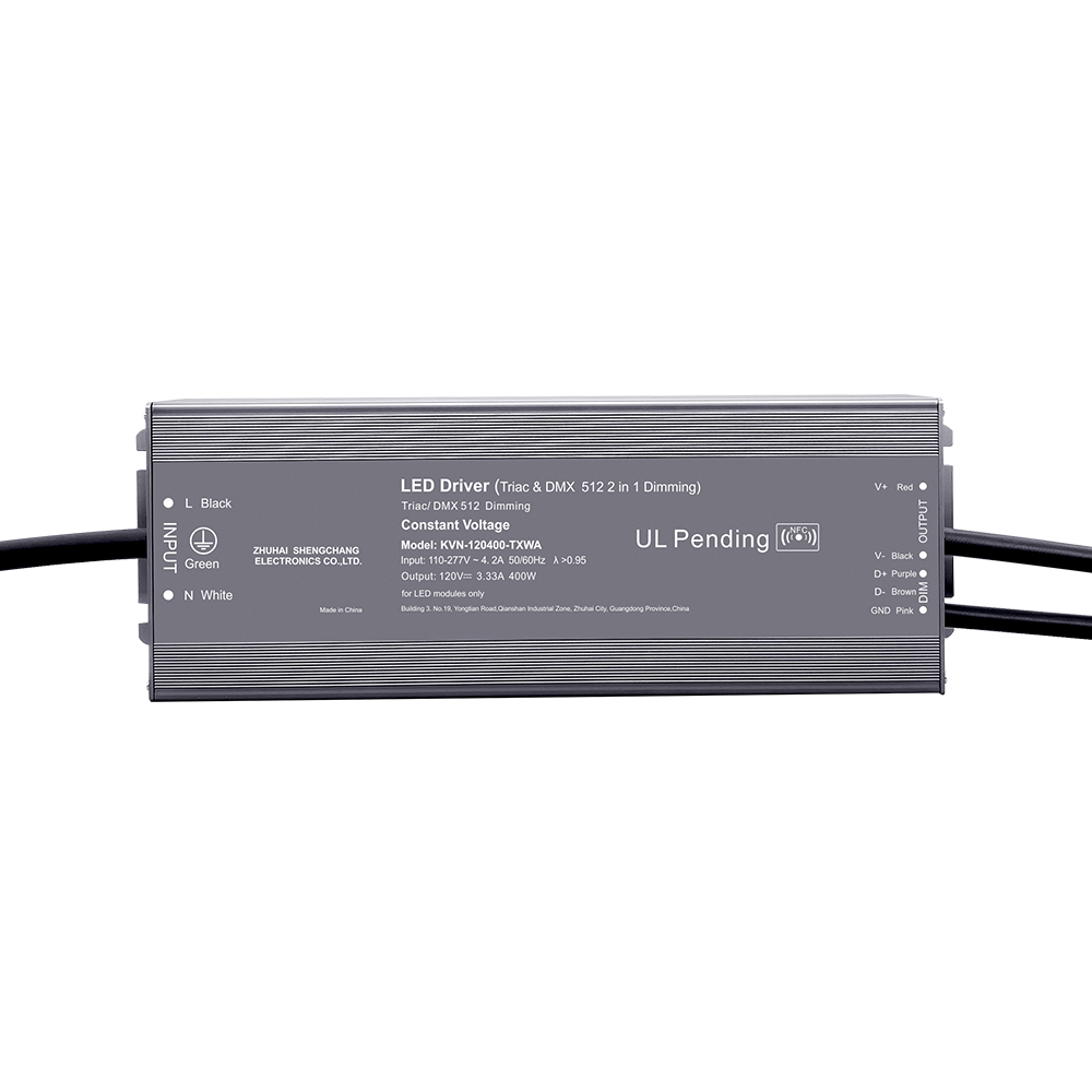 150W 200W 400W 600W CV Triac DMX 512 LED szalagos t&aacute;pegys&eacute;g 120 VDC 1,25 5 Amperes LED l&aacute;mp&aacute;khoz