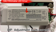 DALI boleh malap melaraskan pemacu led arus malar